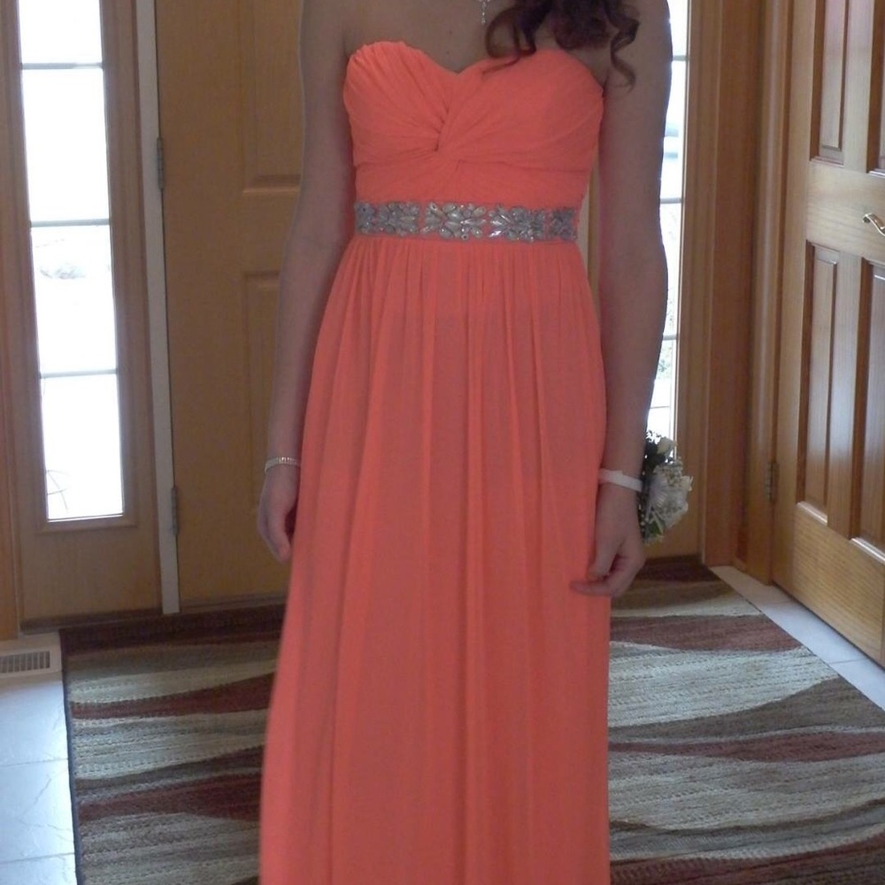 Bright Pink Prom Dress